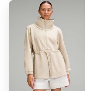 lululemon athletica Softstreme Cinch-Waist Jacket - Cream - Trench Colour